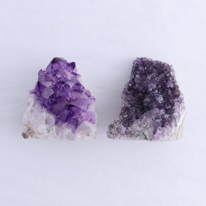 Uruguay Amethyst Cut Base Set of 8 - Expert Wholesale and Supplier of Wholesale Crystals & Bulk Gemstones, ["Amethyst","Cut Base","Uruguay"]