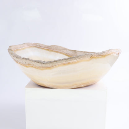 Mexican Onyx/Calcite Bowl - Expert Wholesale and Supplier of Wholesale Crystals & Bulk Gemstones, ["Bowls","Calcite","Mexico","onyx"]