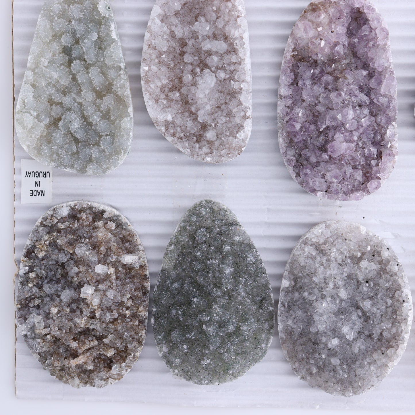 Uruguay Amethyst Cabs Set of 8 - Expert Wholesale and Supplier of Wholesale Crystals & Bulk Gemstones, ["Amethyst","Cabs","close_50","Uruguay"]