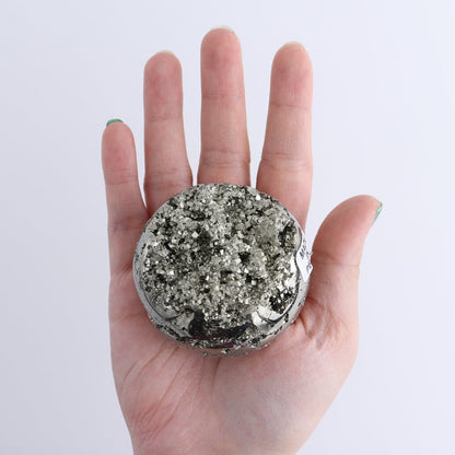 Pyrite Spheres Set of 4