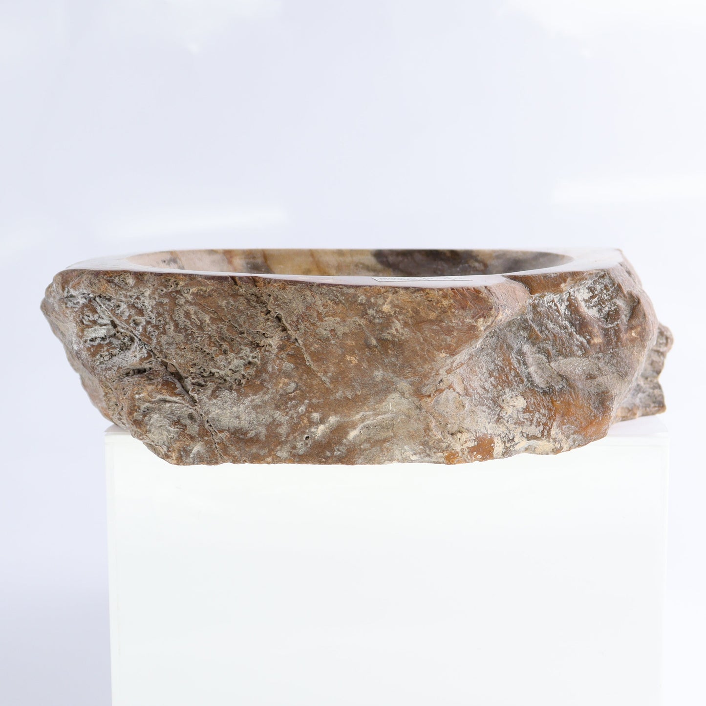 Petrified Wood Bowls Set of 2 - Expert Wholesale and Supplier of Wholesale Crystals & Bulk Gemstones, ["Bowls","Indonesia","Petrified Wood"]