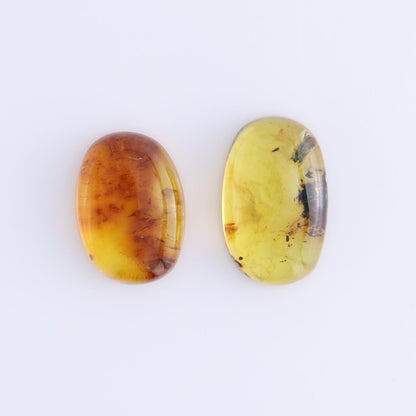 Chiapas Mexico Amber Cabs Set of 8 - Expert Wholesale and Supplier of Wholesale Crystals & Bulk Gemstones, ["Amber","Cabs","Chiapas Amber","Mexico"]