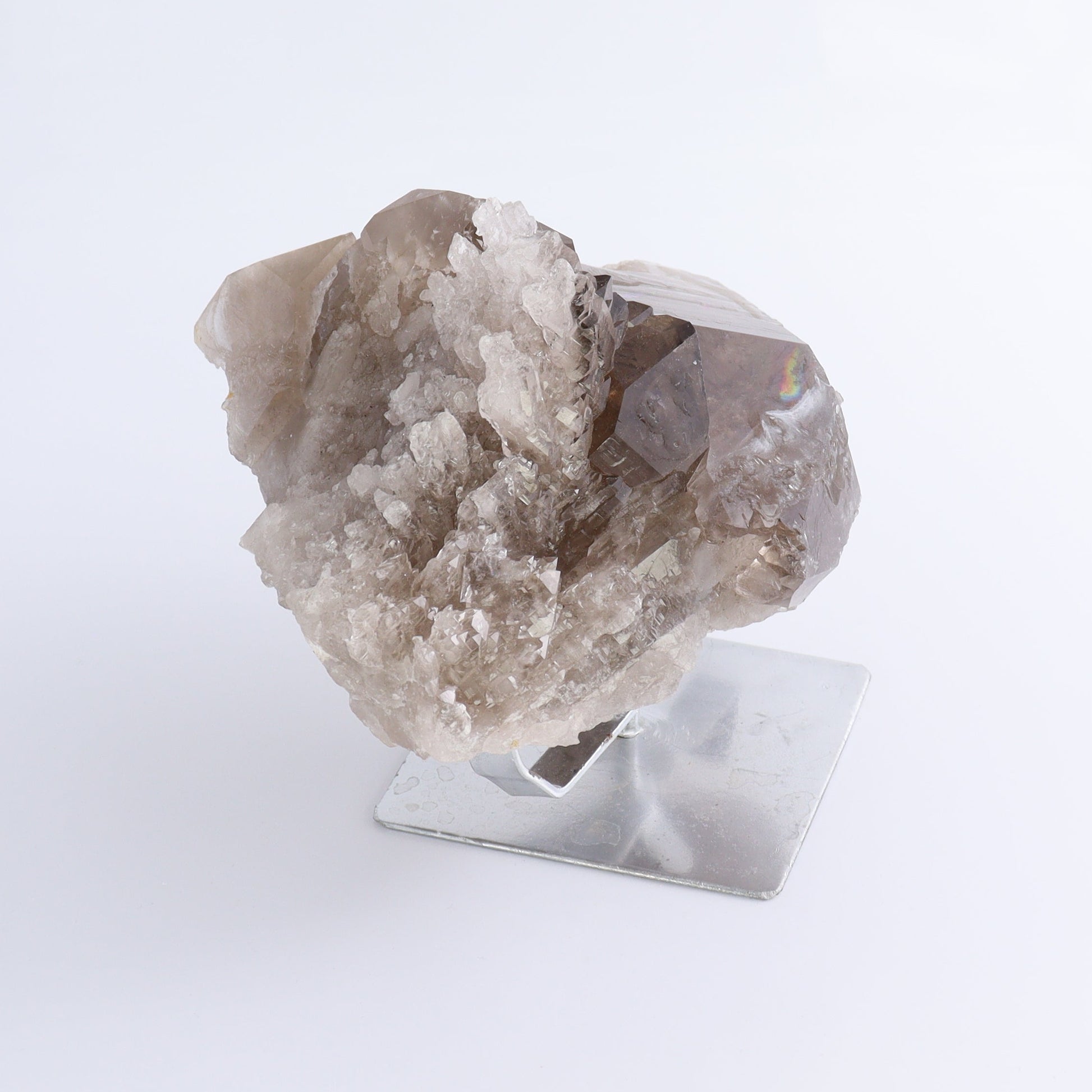 Smoky Quartz Cluster with Stand - Expert Wholesale and Supplier of Wholesale Crystals & Bulk Gemstones, ["cluster","Clusters","Quartz","Smoky Quartz"]