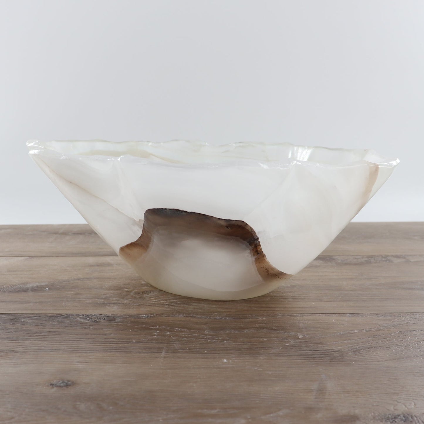 Mexican Onyx/Calcite Bowl 15"