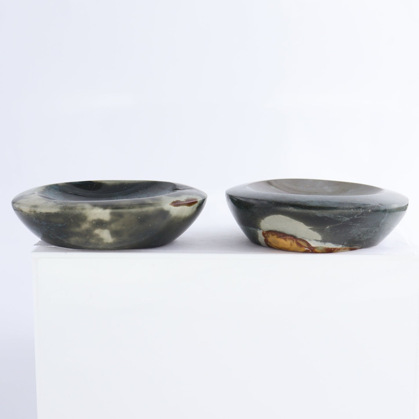 Polychrome Jasper Little Bowls Set of 14 - Expert Wholesale and Supplier of Wholesale Crystals & Bulk Gemstones, ["Bowls","jasper","Madagascar","Polychrome Jasper"]