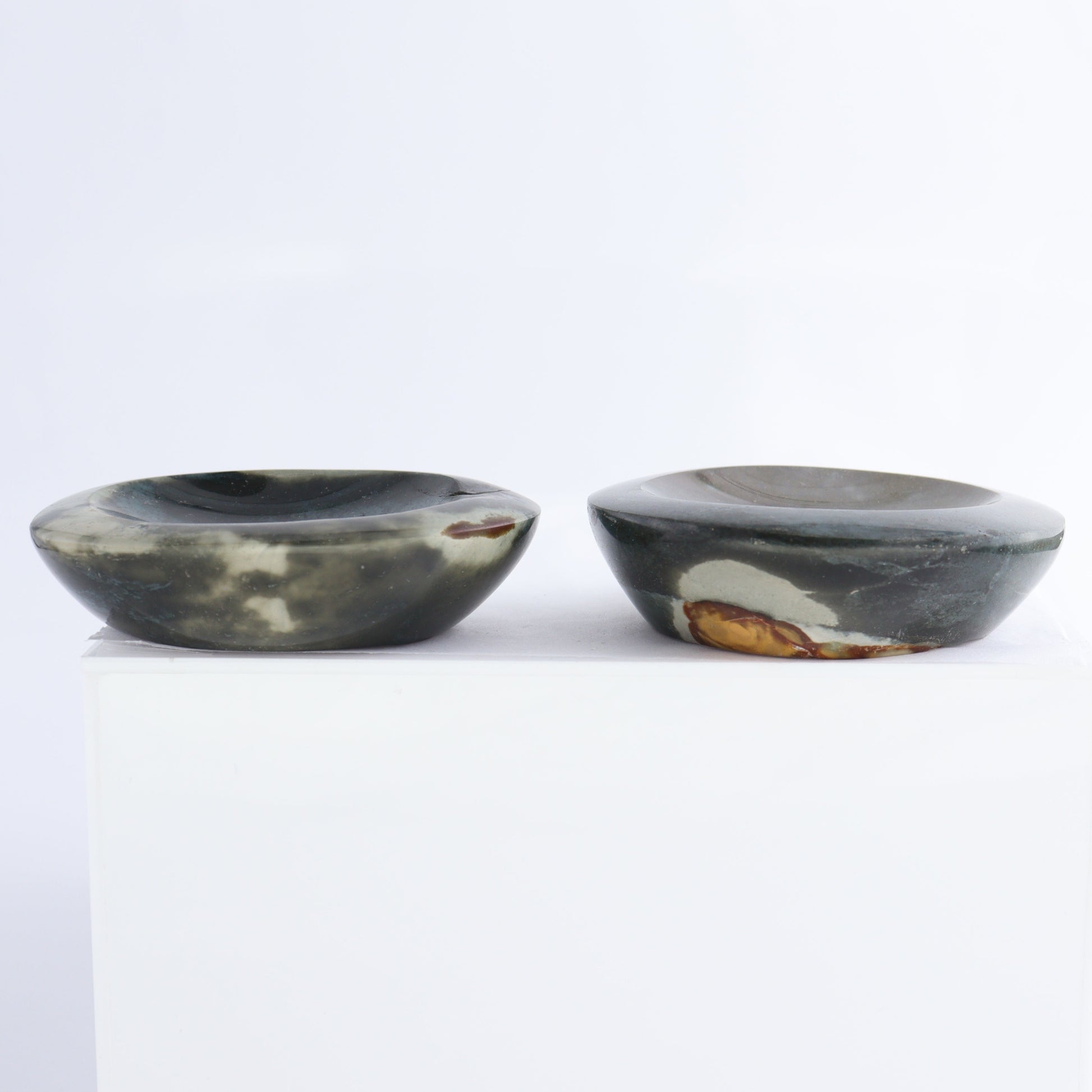 Polychrome Jasper Little Bowls Set of 14 - Expert Wholesale and Supplier of Wholesale Crystals & Bulk Gemstones, ["Bowls","jasper","Madagascar","Polychrome Jasper"]