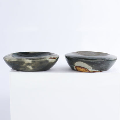Polychrome Jasper Little Bowls Set of 14 - Expert Wholesale and Supplier of Wholesale Crystals & Bulk Gemstones, ["Bowls","jasper","Madagascar","Polychrome Jasper"]