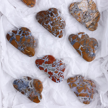 Brecciated Jasper Clouds Set of 10 - Expert Wholesale and Supplier of Wholesale Crystals & Bulk Gemstones, ["Brecciated Jasper","Clouds","Indonesia"]
