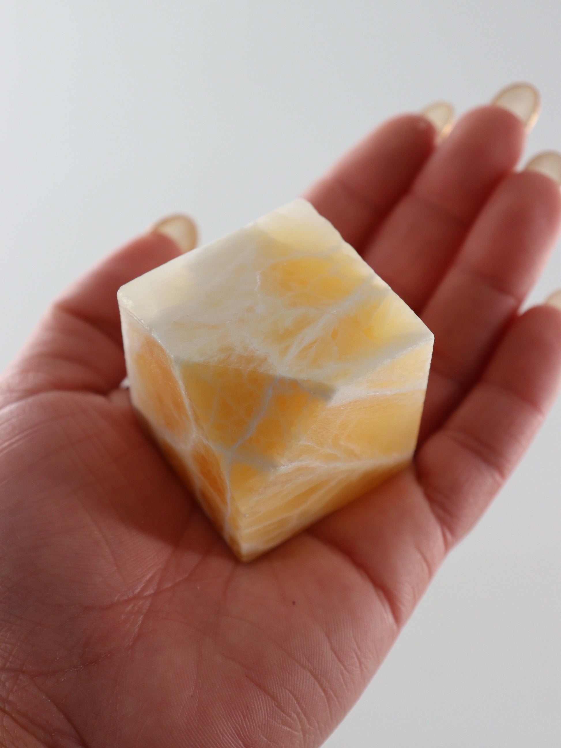 Calcite Cubes Set of 7 - Expert Wholesale and Supplier of Wholesale Crystals & Bulk Gemstones, ["Calcite","close_50","Flats","Freeforms","Honey Calcite","Utah"]