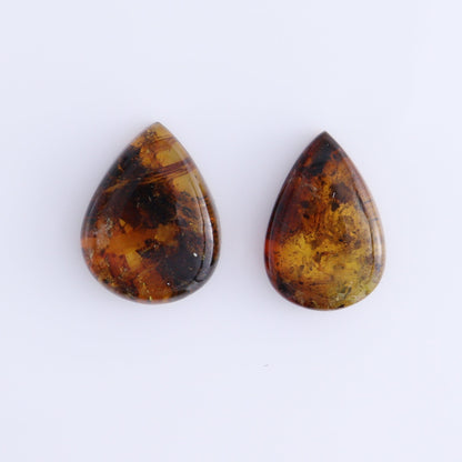 Chiapas Mexico Amber Cabs Set of 8 - Expert Wholesale and Supplier of Wholesale Crystals & Bulk Gemstones, ["Amber","Cabs","Chiapas Amber","Mexico"]