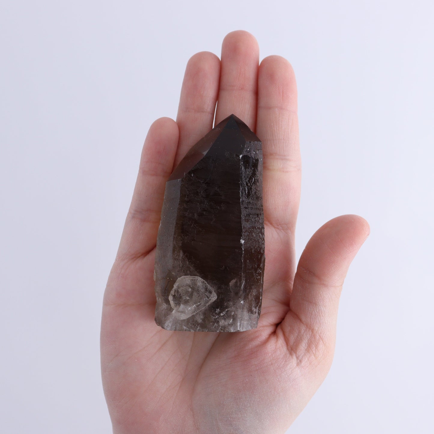 Smoky Quartz Polished Tops Set of 35 - Expert Wholesale and Supplier of Wholesale Crystals & Bulk Gemstones, ["Brazil","close_70","Points","Quartz","Smoky Quartz"]
