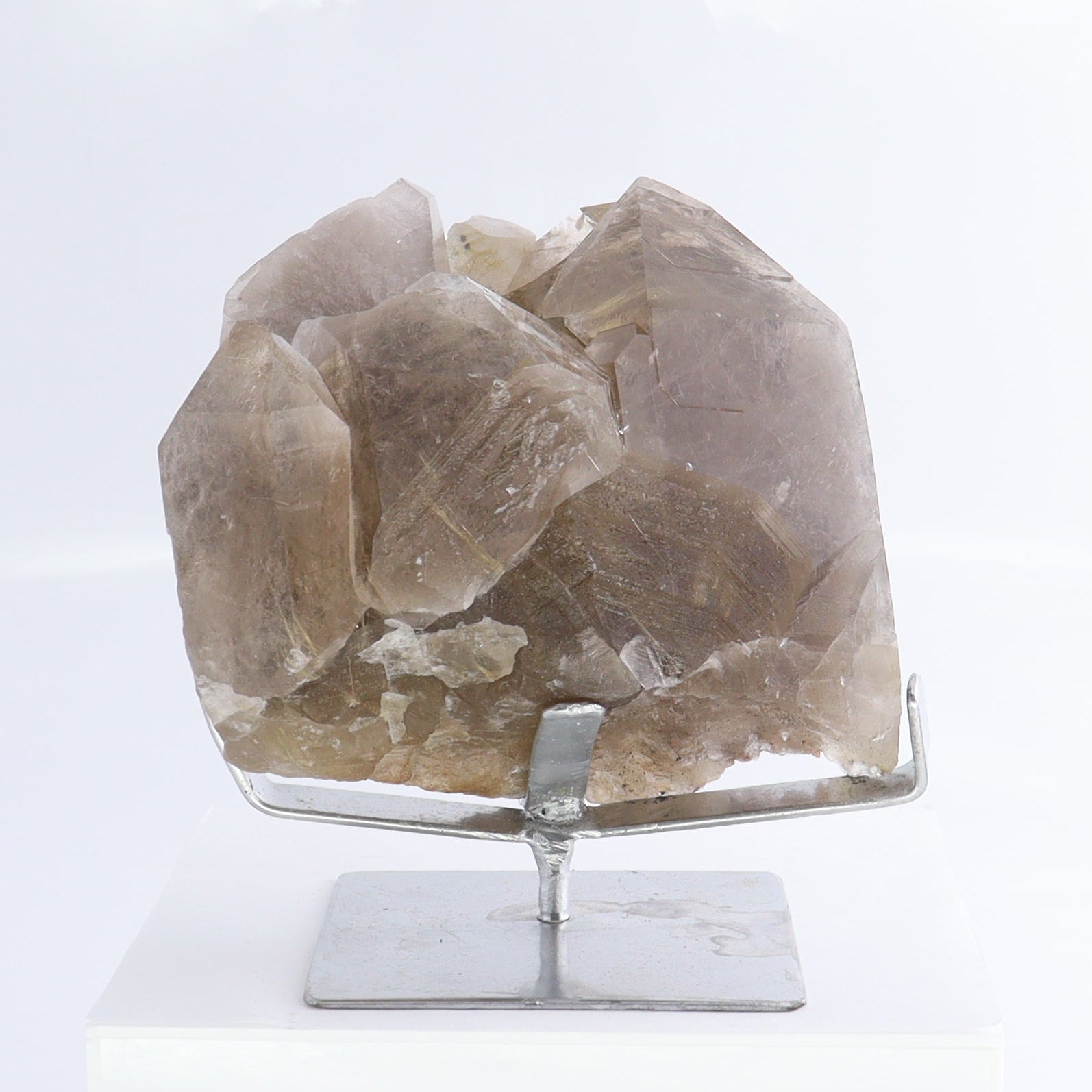 Smoky Quartz Cluster with Stand - Expert Wholesale and Supplier of Wholesale Crystals & Bulk Gemstones, ["cluster","Clusters","Quartz","Smoky Quartz"]