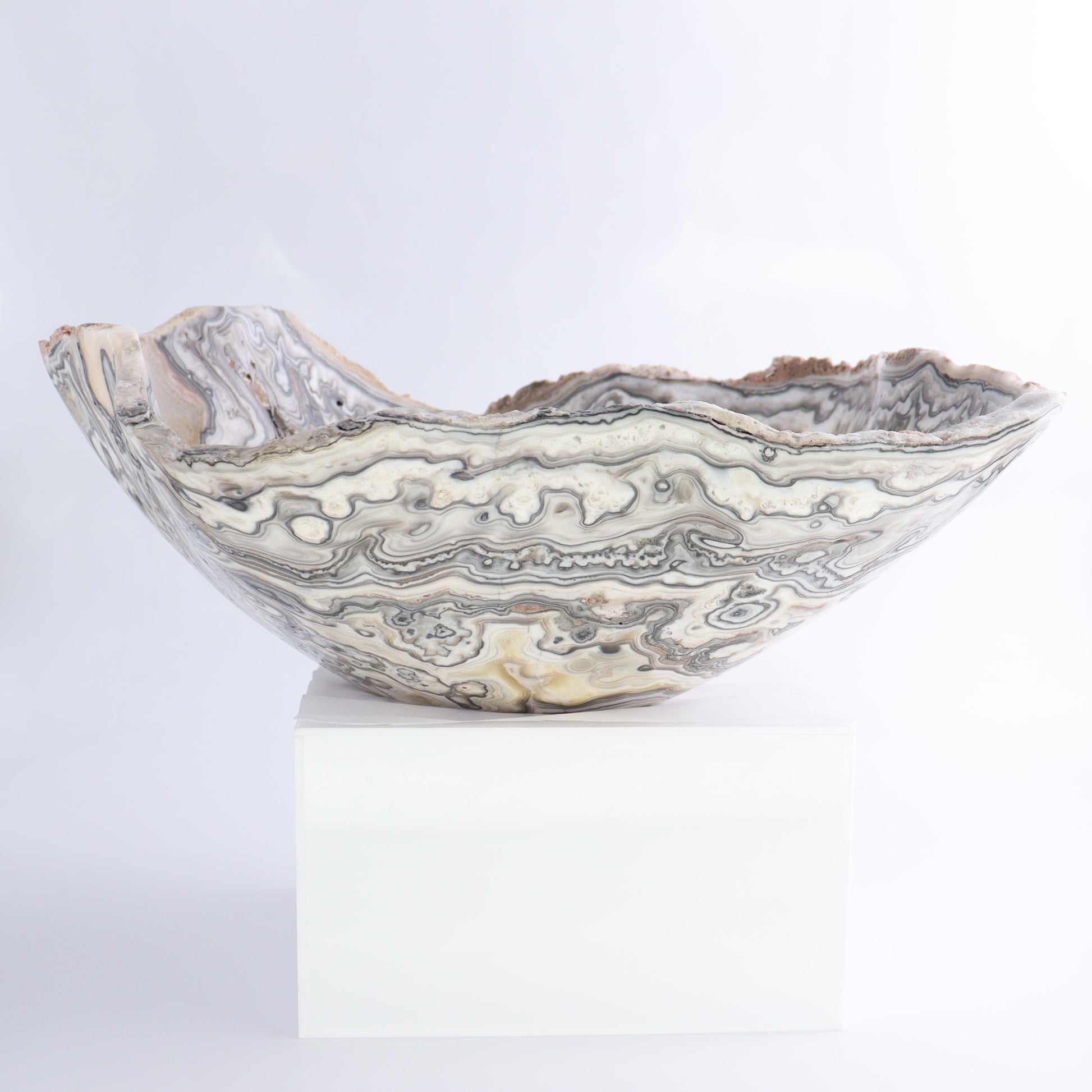 Mexican Onyx/Calcite Bowl - Expert Wholesale and Supplier of Wholesale Crystals & Bulk Gemstones, ["Bowls","Calcite","Mexico","onyx"]
