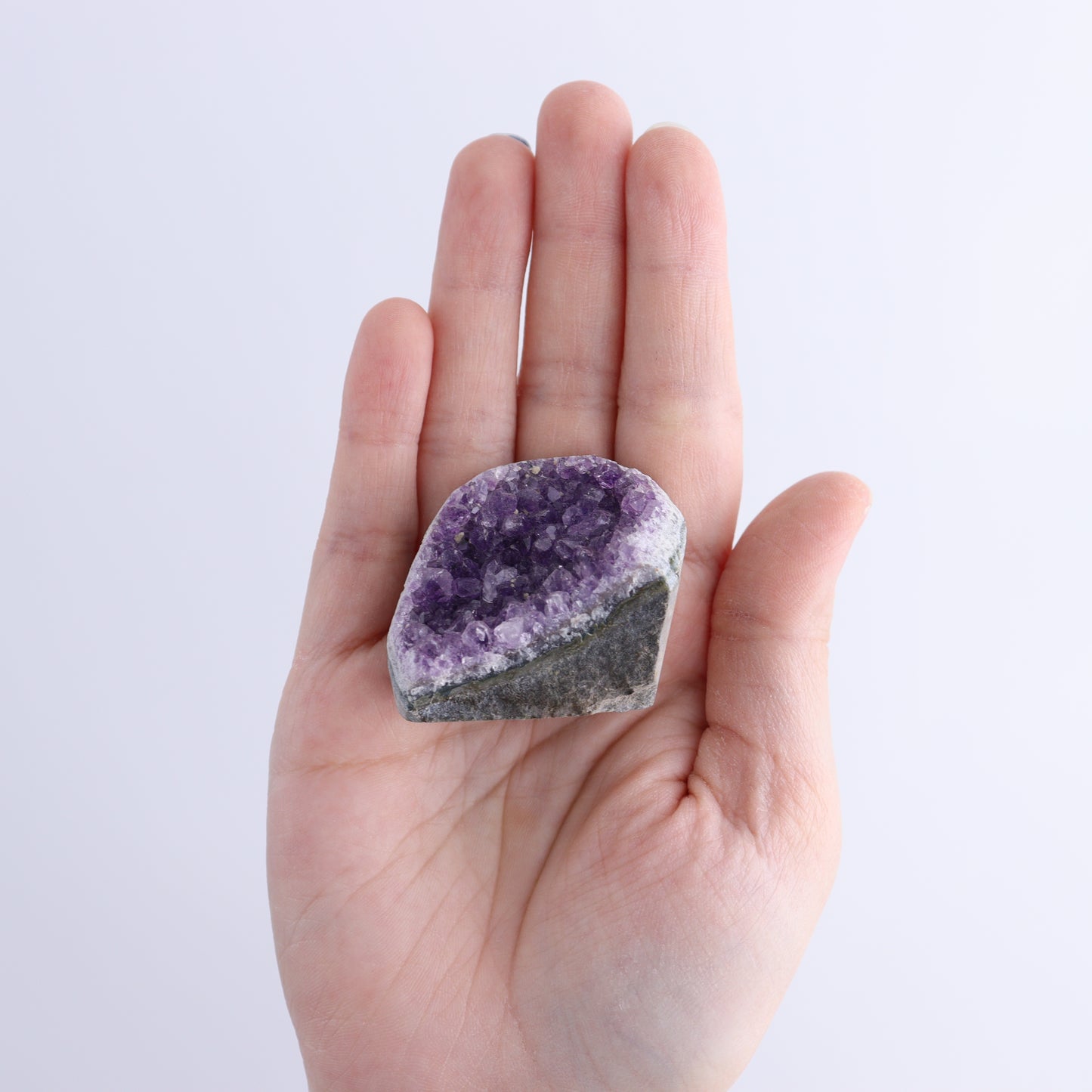 Amethyst Cut Base Set of 24 - Expert Wholesale and Supplier of Wholesale Crystals & Bulk Gemstones, ["Amethyst","Cut Base"]