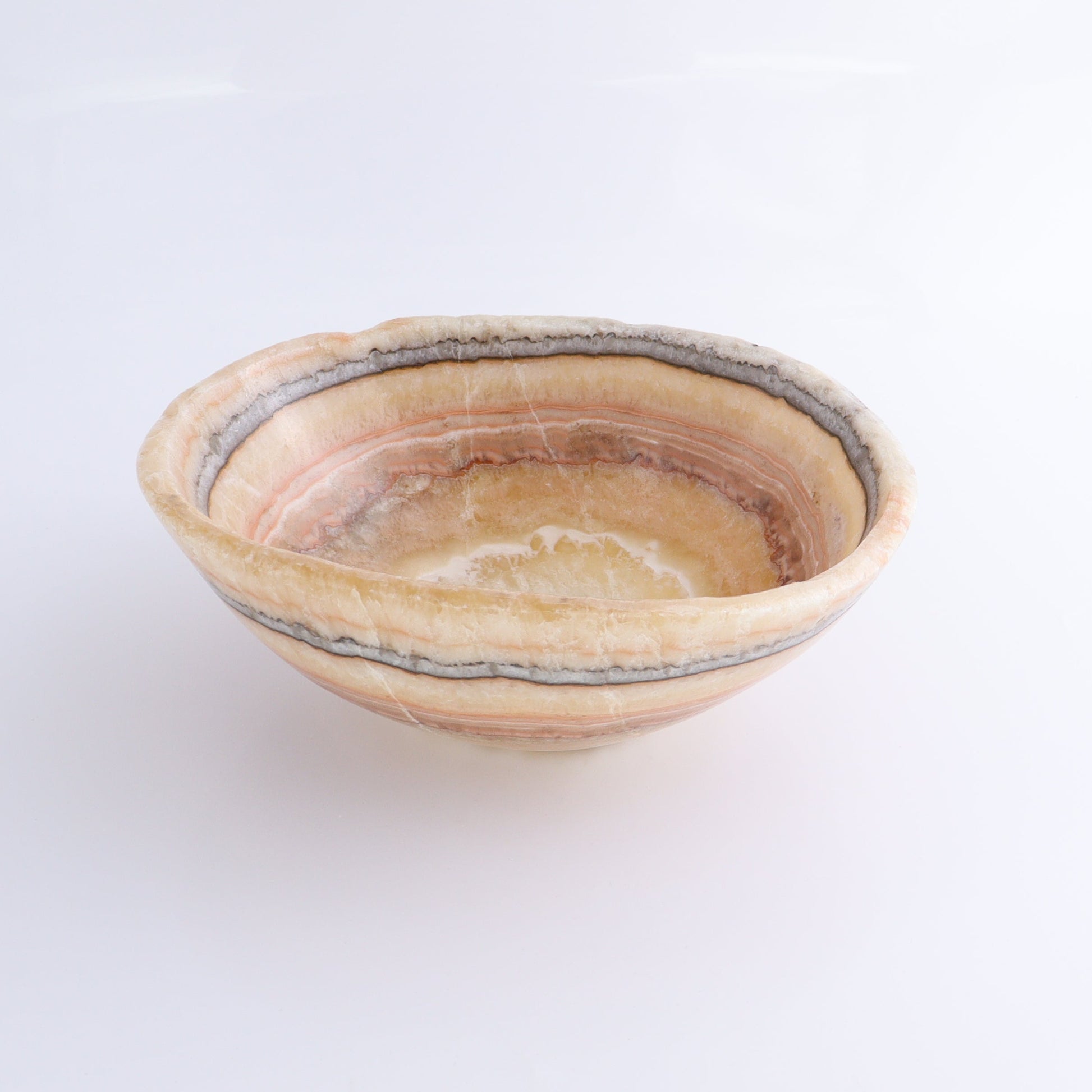 Mexican Onyx/Calcite Bowl - Expert Wholesale and Supplier of Wholesale Crystals & Bulk Gemstones, ["Bowls","Calcite","Mexico","onyx"]