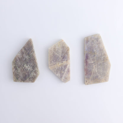 Moonstone Slices & Slabs Set of 6