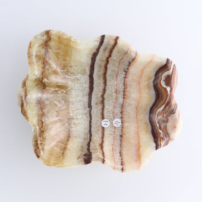 One Medium Bowl Mexican Onyx/Calcite Mix Amber - Expert Wholesale and Supplier of Wholesale Crystals & Bulk Gemstones, ["bowl","Calcite","Catalog Onyx","Decorative Dish","Mexico","onyx"]