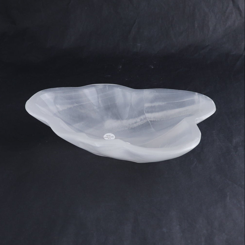 One Small Bowl Mexican Onyx/Calcite White