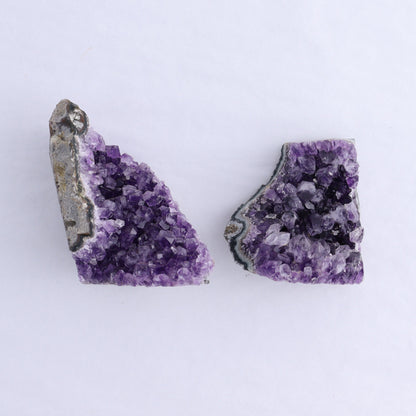 Uruguay Amethyst Cut Base Set of 8 - Expert Wholesale and Supplier of Wholesale Crystals & Bulk Gemstones, ["Amethyst","Cut Base","Uruguay"]