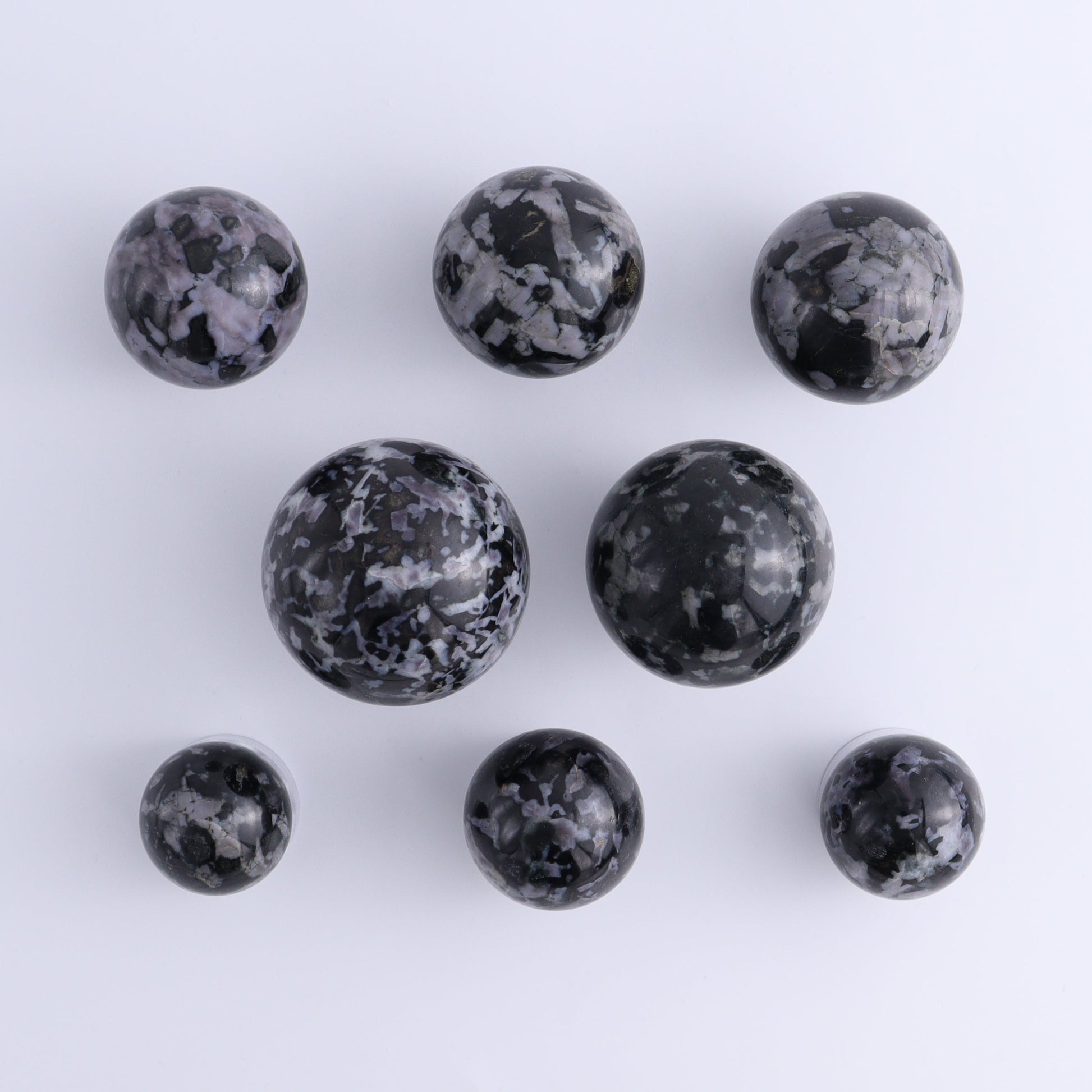 1 kg of Indigo Gabbro Spheres - Expert Wholesale and Supplier of Wholesale Crystals & Bulk Gemstones, ["Indigo Gabbro","Madagascar","Spheres"]