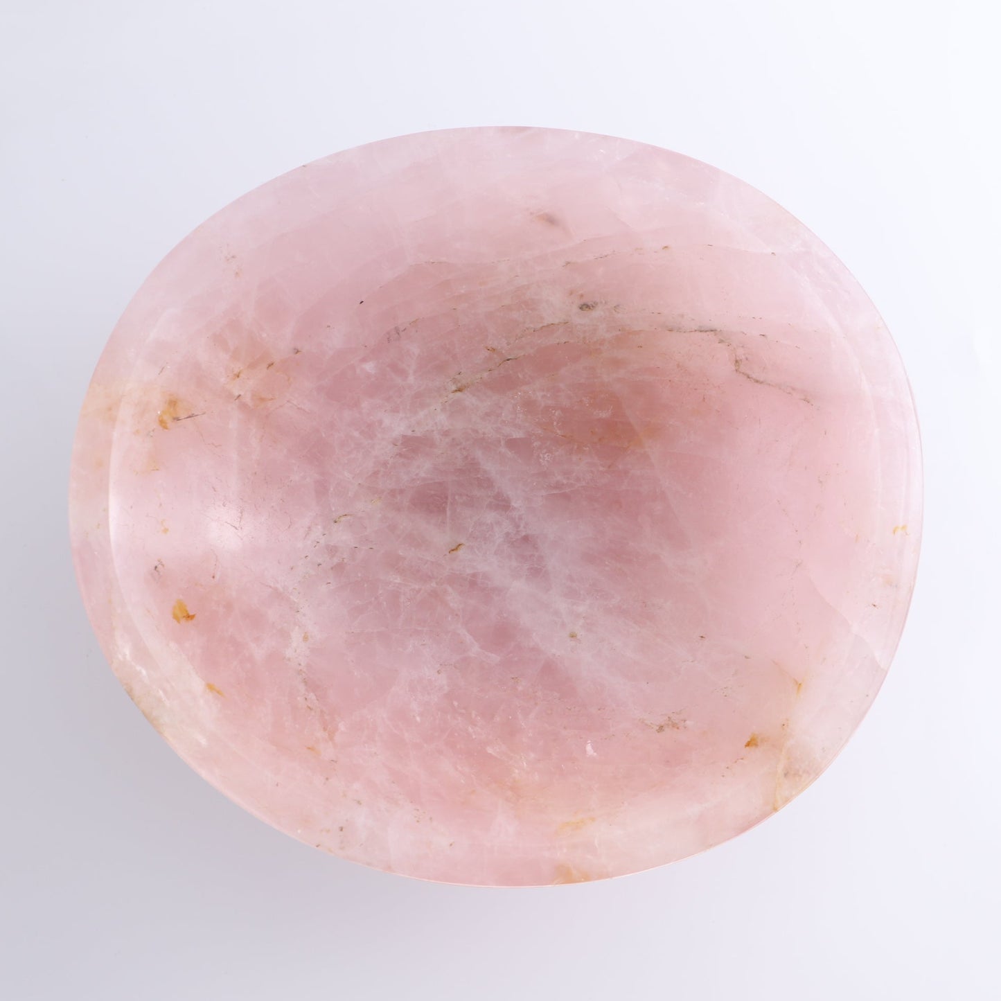 Rose Quartz Bowl 10"