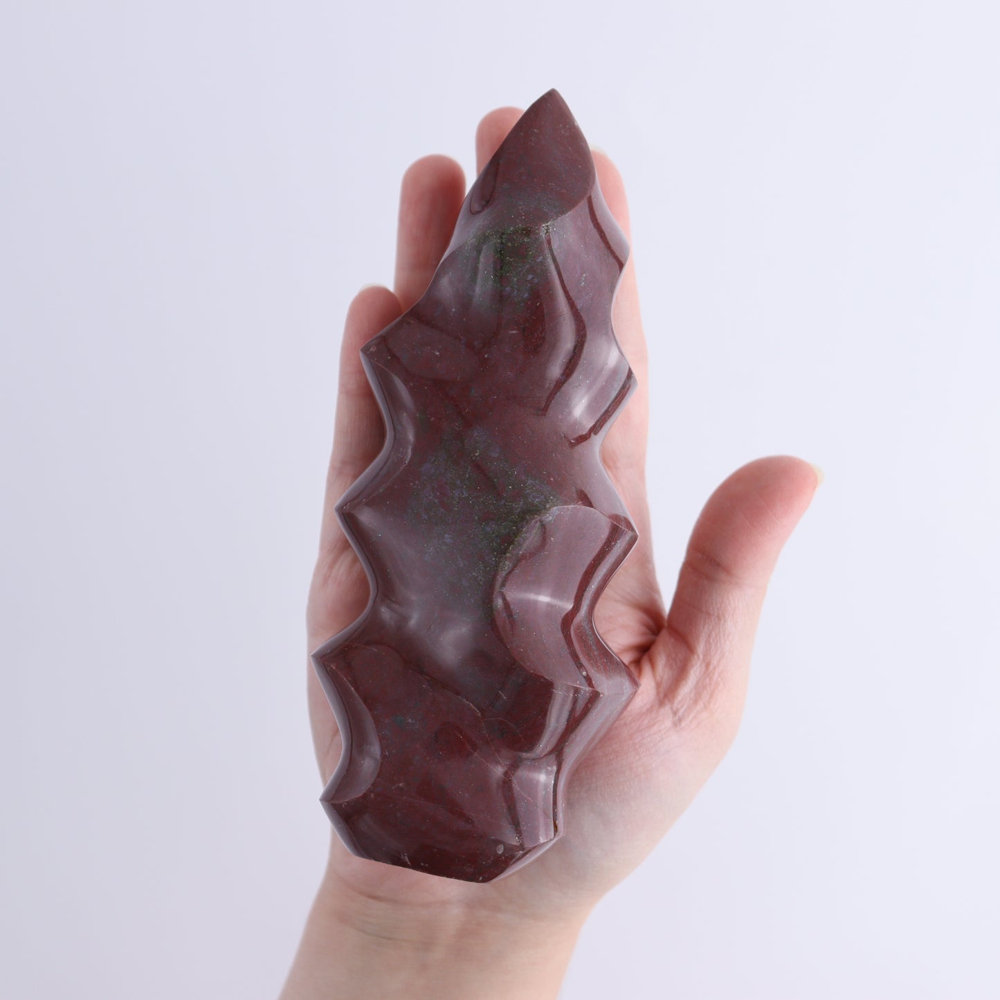 Ocean Jasper Flames Set of 5 - Expert Wholesale and Supplier of Wholesale Crystals & Bulk Gemstones, ["flames","jasper","Madagascar","Ocean Jasper"]