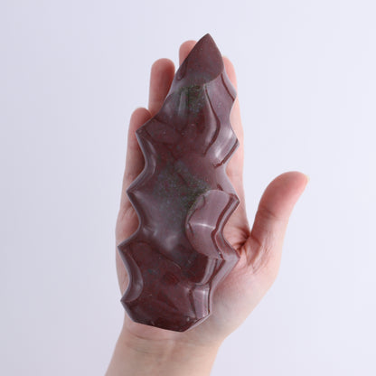 Ocean Jasper Flames Set of 5 - Expert Wholesale and Supplier of Wholesale Crystals & Bulk Gemstones, ["flames","jasper","Madagascar","Ocean Jasper"]