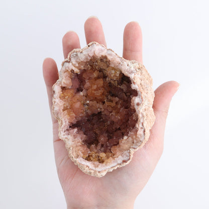 Pink Amethyst Geodes Set of 6