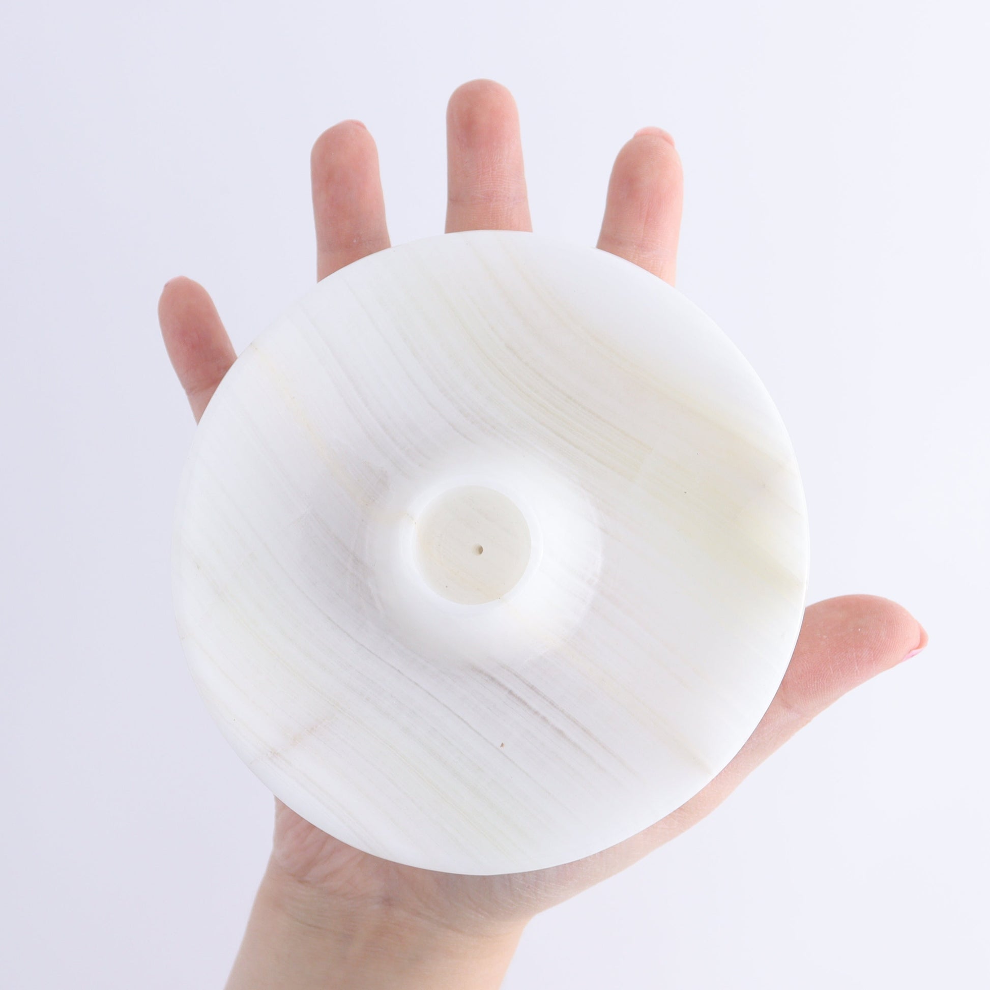 One White Onyx Palo Santo and Incense Holder - Expert Wholesale and Supplier of Wholesale Crystals & Bulk Gemstones, ["Catalog Onyx","Incense holders","Mexico","onyx","Palo Santo Holder","White onyx"]