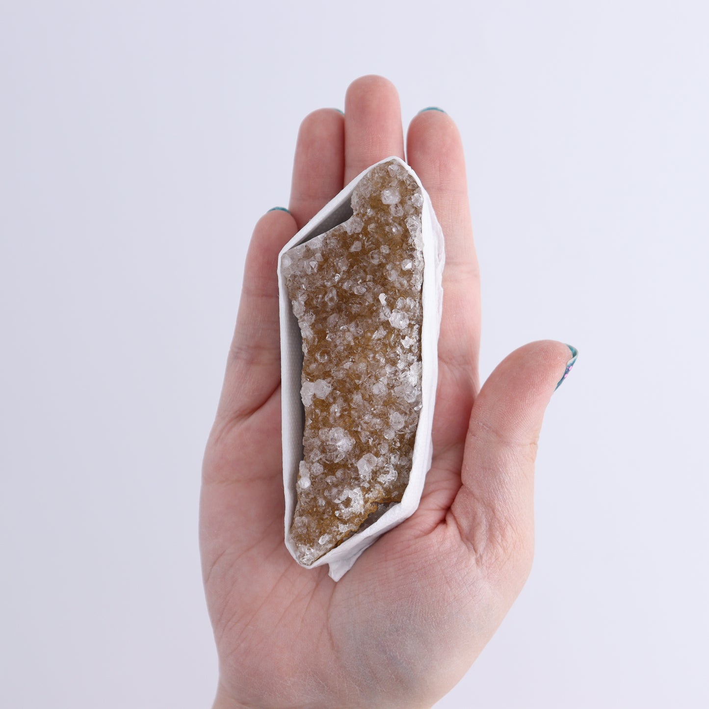 Uruguay Rainbow Amethyst Clusters Flat of 14 - Expert Wholesale and Supplier of Wholesale Crystals & Bulk Gemstones, ["Amethyst","Clusters","Rainbow Amethyst","Sugar Rainbow Amethyst","Uruguay"]