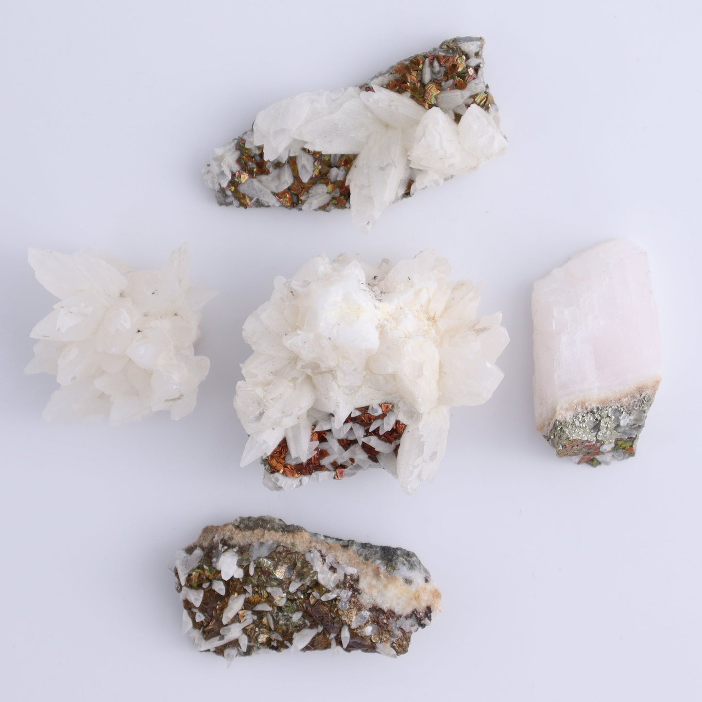 UV Reactive Calcite Flat Set of 35 - Expert Wholesale and Supplier of Wholesale Crystals & Bulk Gemstones, ["Calcite","Freeform","Freeforms","Mexico"]