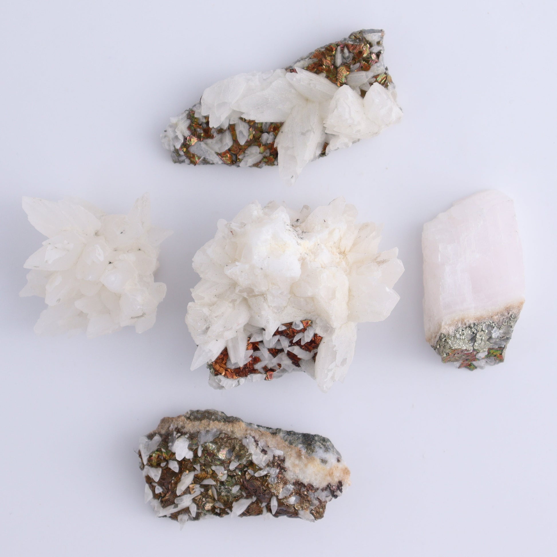 UV Reactive Calcite Flat Set of 35 - Expert Wholesale and Supplier of Wholesale Crystals & Bulk Gemstones, ["Calcite","Freeform","Freeforms","Mexico"]