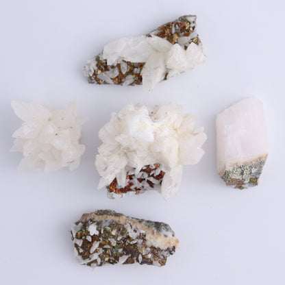 UV Reactive Calcite Flat Set of 35 - Expert Wholesale and Supplier of Wholesale Crystals & Bulk Gemstones, ["Calcite","Freeform","Freeforms","Mexico"]
