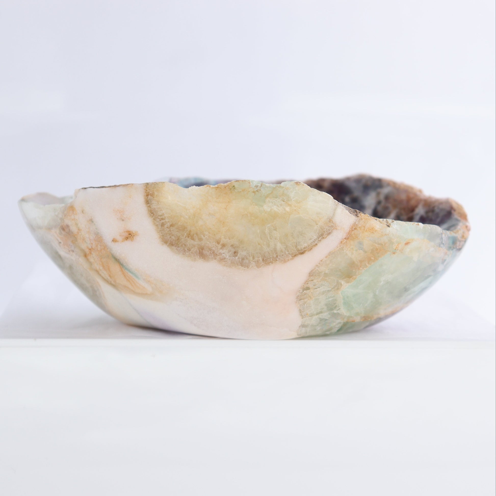 Fluorite Bowls Set of 3 - Expert Wholesale and Supplier of Wholesale Crystals & Bulk Gemstones, ["Bowls","Fluorite","Mexico"]