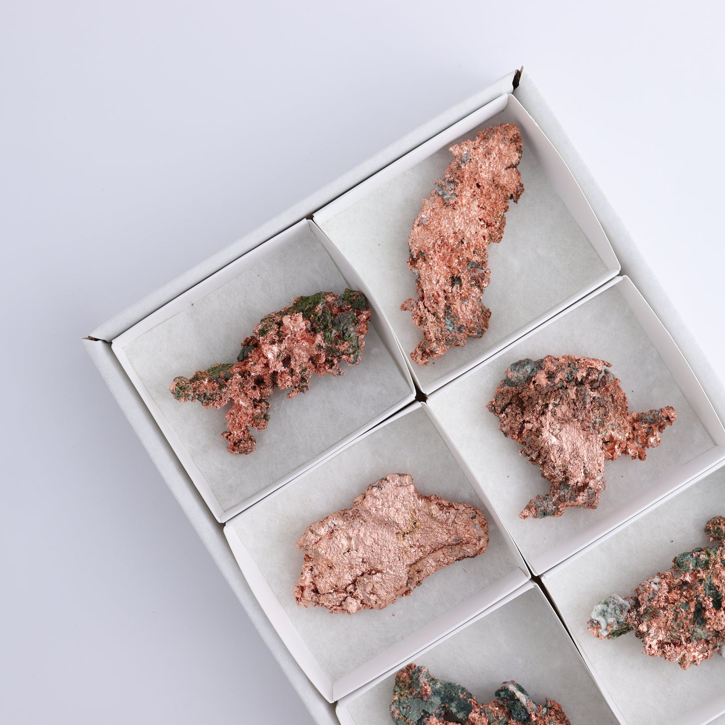 Native Copper Flat of 6 - Expert Wholesale and Supplier of Wholesale Crystals & Bulk Gemstones, ["copper","Freeforms","Native Copper","United States"]