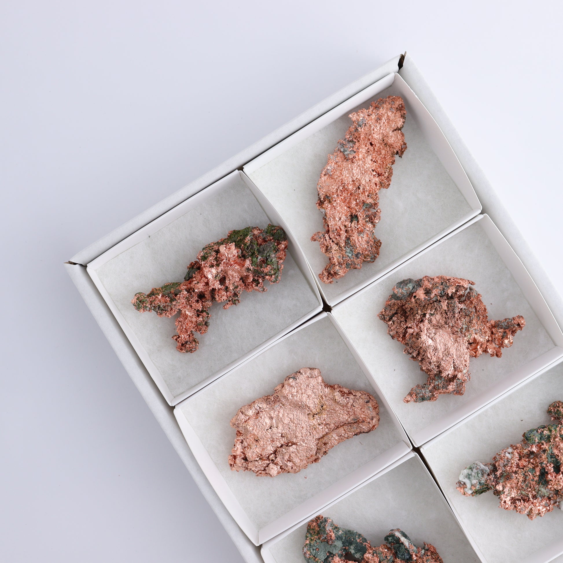 Native Copper Flat of 6 - Expert Wholesale and Supplier of Wholesale Crystals & Bulk Gemstones, ["copper","Freeforms","Native Copper","United States"]