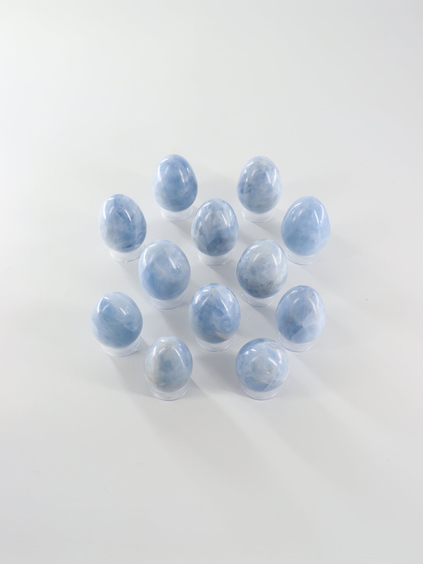 Calcite Eggs Set of 12 - Expert Wholesale and Supplier of Wholesale Crystals & Bulk Gemstones, []