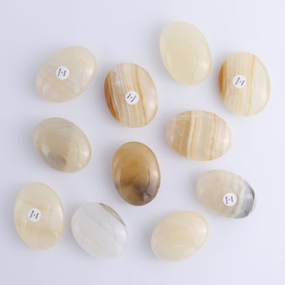 One Onyx Palm Stones 1 kg Set - Expert Wholesale and Supplier of Wholesale Crystals & Bulk Gemstones, ["Mexico","onyx","Palm Stones"]
