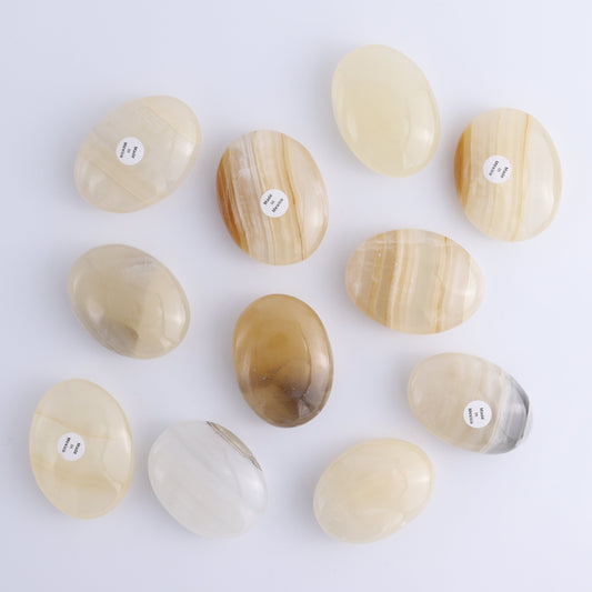 One Onyx Palm Stones 1 kg Set - Expert Wholesale and Supplier of Wholesale Crystals & Bulk Gemstones, ["Mexico","onyx","Palm Stones"]