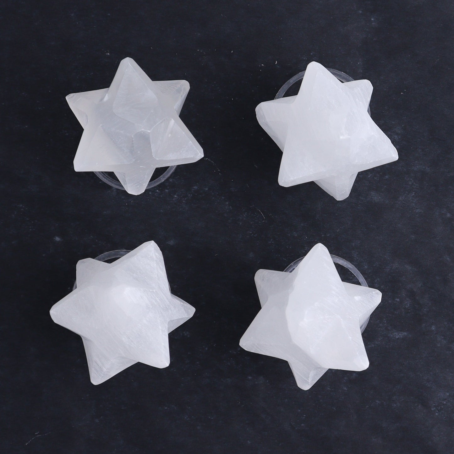 One Selenite (Satin Spar) Star - Expert Wholesale and Supplier of Wholesale Crystals & Bulk Gemstones, ["close_30","Mixed Carvings","Morocco","Selenite","stars"]