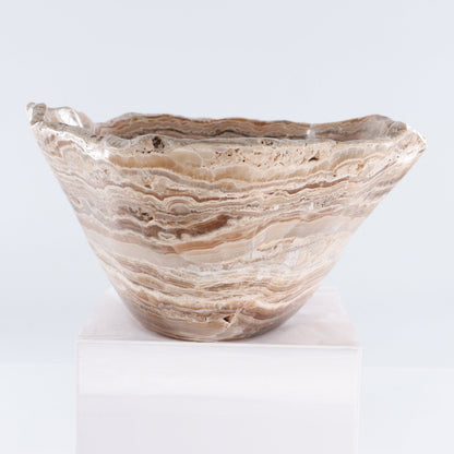 Mexican Onyx/Calcite Bowl - Expert Wholesale and Supplier of Wholesale Crystals & Bulk Gemstones, ["Bowls","Calcite","Mexico","onyx"]