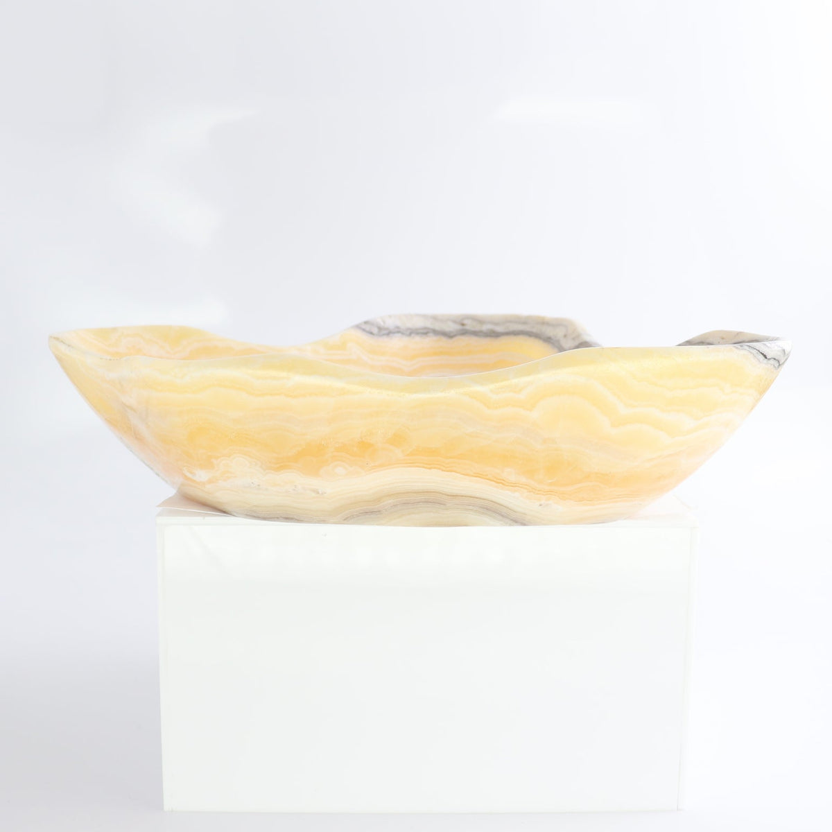 Mexican Onyx/Calcite Bowl 10"