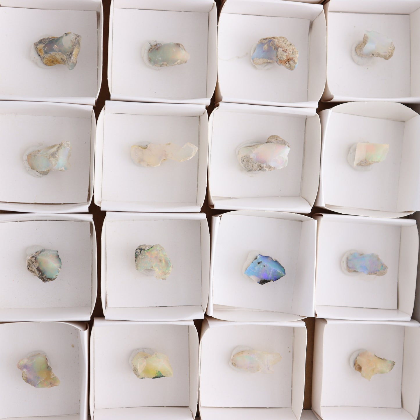 Ethiopian Opal Set of 24 - Expert Wholesale and Supplier of Wholesale Crystals & Bulk Gemstones, ["Ethiopia","ethiopian opal","Opal"]