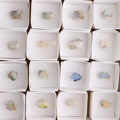 Ethiopian Opal Set of 24 - Expert Wholesale and Supplier of Wholesale Crystals & Bulk Gemstones, ["Ethiopia","ethiopian opal","Opal"]