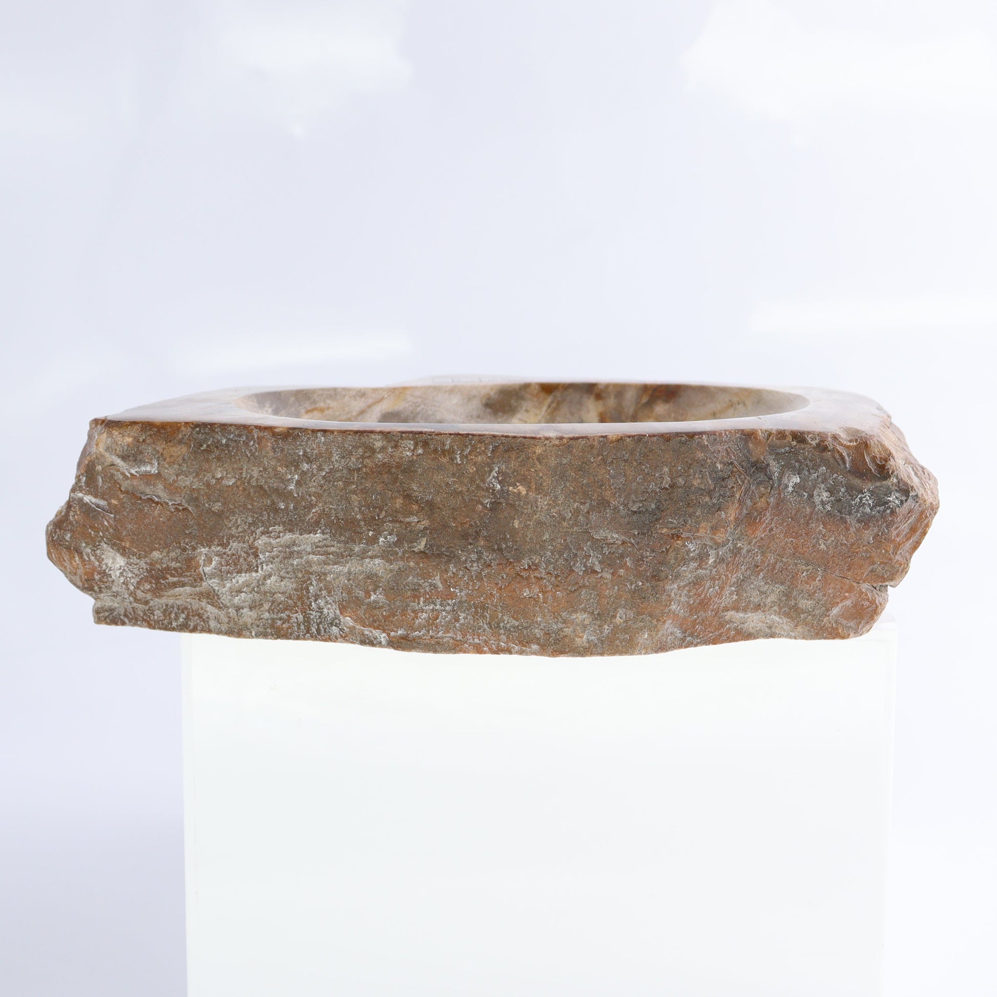 Petrified Wood Bowls Set of 2 - Expert Wholesale and Supplier of Wholesale Crystals & Bulk Gemstones, ["Bowls","Indonesia","Petrified Wood"]
