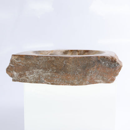 Petrified Wood Bowls Set of 2 - Expert Wholesale and Supplier of Wholesale Crystals & Bulk Gemstones, ["Bowls","Indonesia","Petrified Wood"]