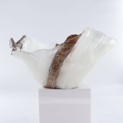 Mexican Onyx/Calcite Bowl - Expert Wholesale and Supplier of Wholesale Crystals & Bulk Gemstones, ["Bowls","Calcite","Mexico","onyx"]