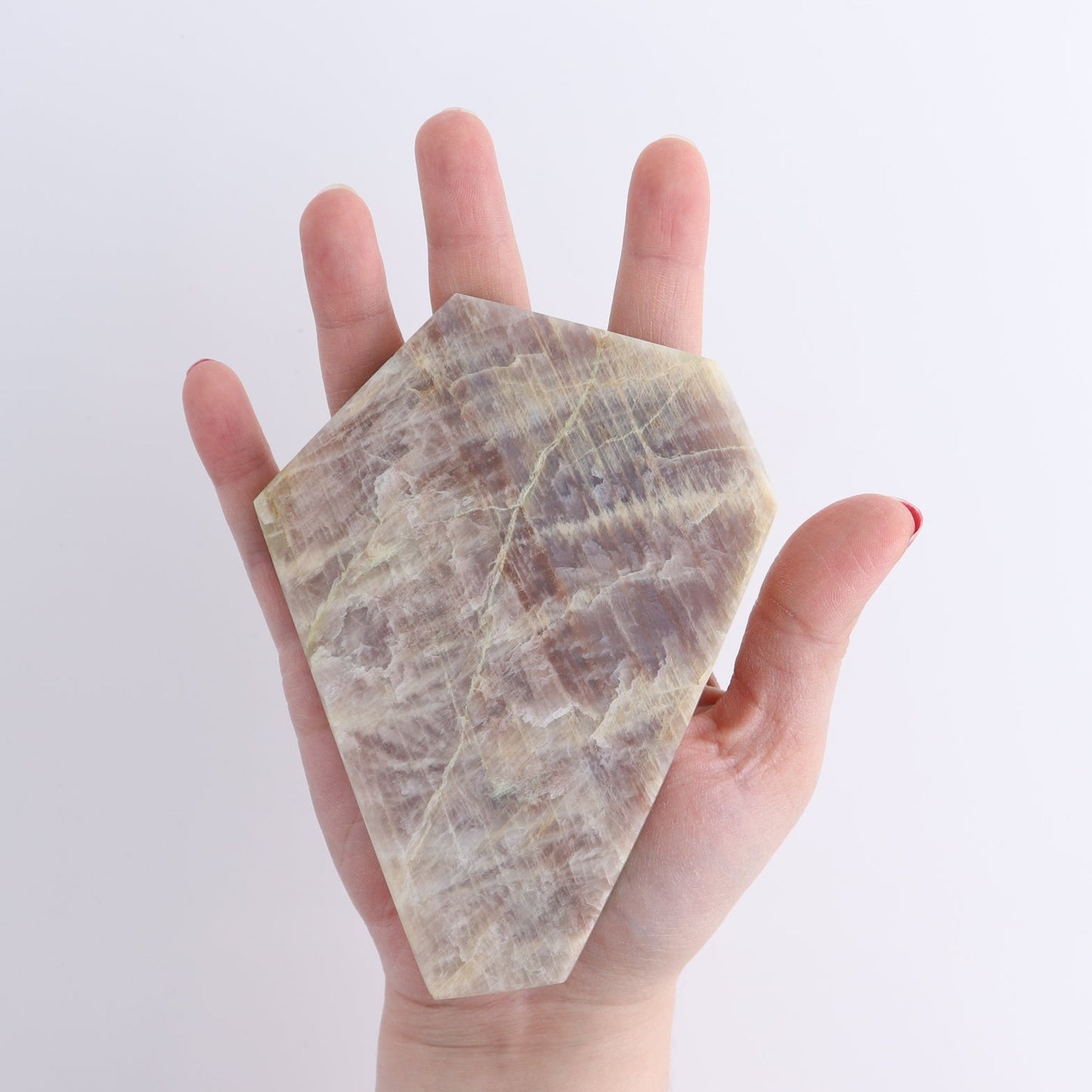 Moonstone Slices & Slabs Set of 4