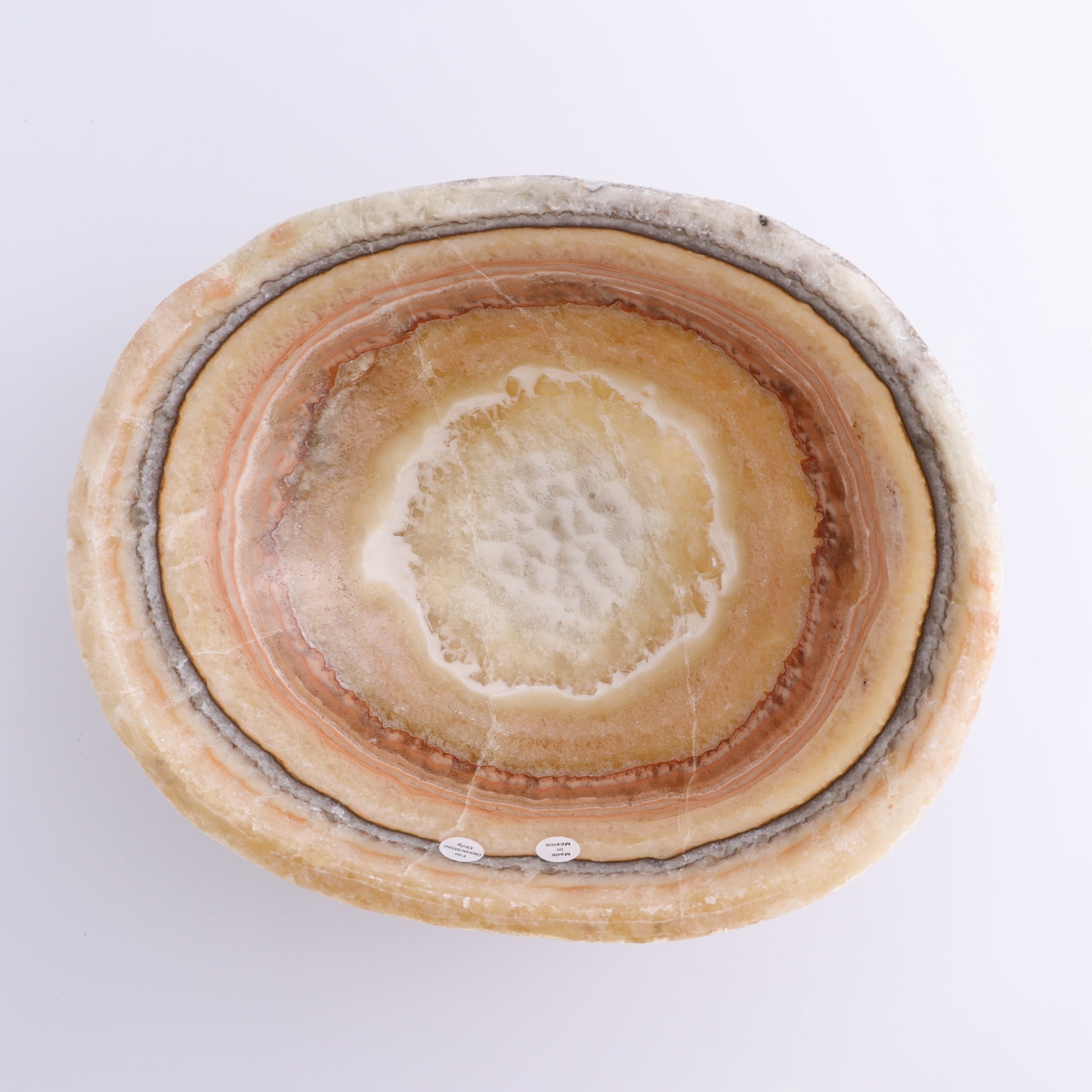 Mexican Onyx/Calcite Bowl - Expert Wholesale and Supplier of Wholesale Crystals & Bulk Gemstones, ["Bowls","Calcite","Mexico","onyx"]