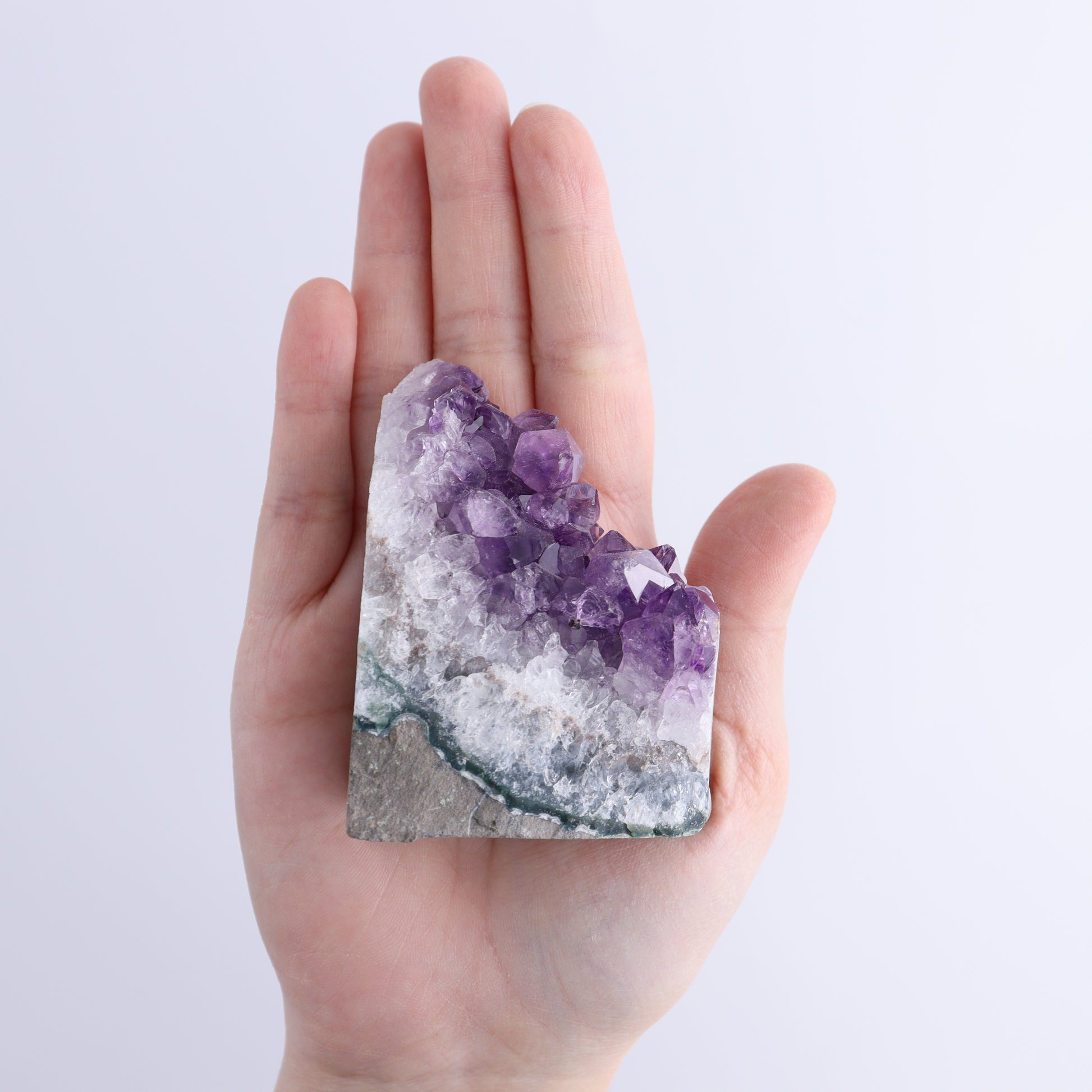 Amethyst Cut Base Set of 24 - Expert Wholesale and Supplier of Wholesale Crystals & Bulk Gemstones, ["Amethyst","Cut Base"]